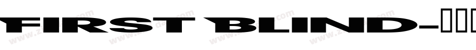 First Blind字体转换